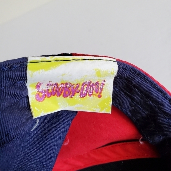 90's Vintage Scooby-Doo Slam Dunk Red & Blue Unisex Hat - Picture 7 of 7